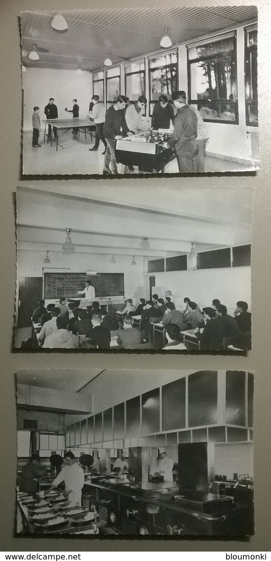 Lot De 3 Cartes Postales / Lycée D'état De Garçons Du Portail Rouge / Saint Etienne - Ecoles