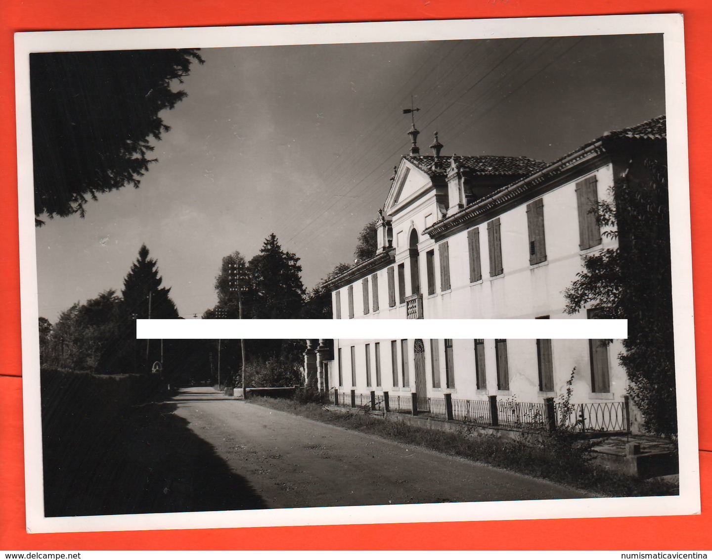 Rosà Vicenza Villa Zecchetin Ora Compostella Via Cà Dolfin Foto Anni '50 - Lieux