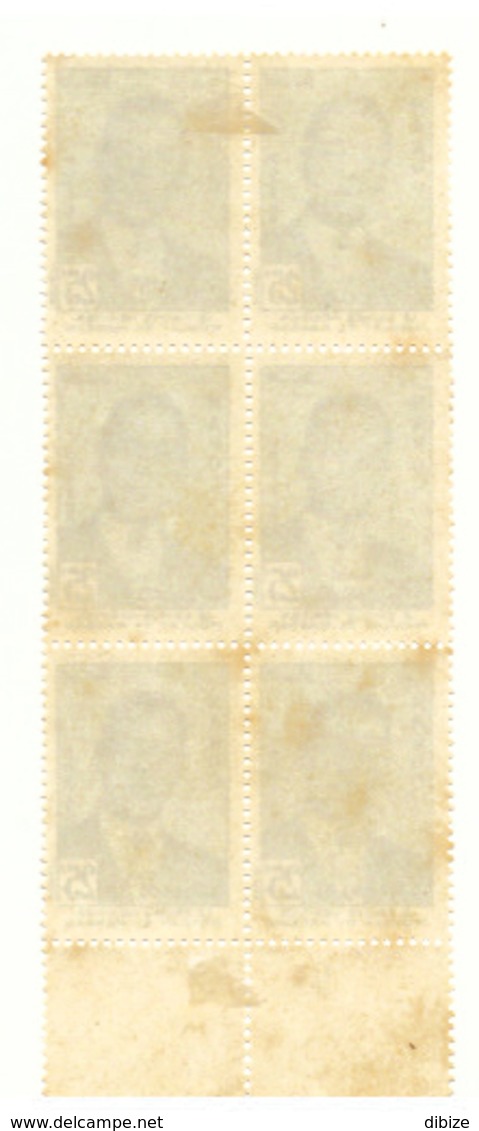 Coin De 6 Timbres Maroc De  1957. N° 378. Portrait Du Prince Héritier. - Maroc (1956-...)