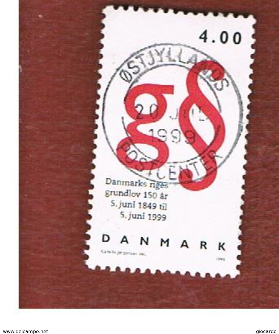 DANIMARCA (DENMARK)  -   SG 1171   -  1999   150^ ANNIVERSARY OF CONSTITUTION         - USED ° - Usati