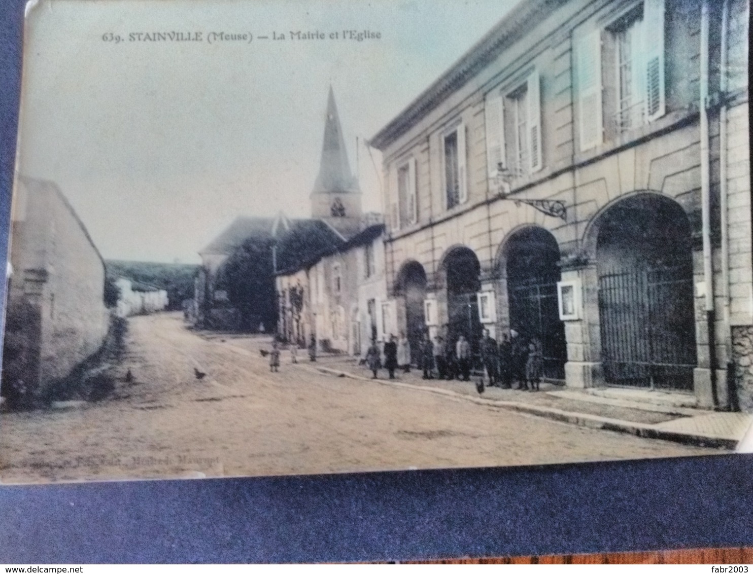Stainville - Mairie Et église. Couleur - Other & Unclassified