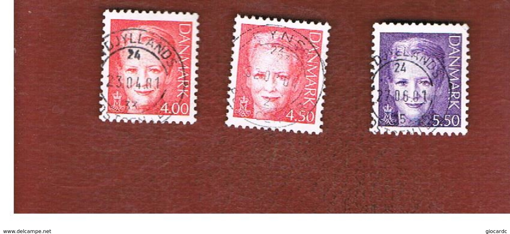 DANIMARCA (DENMARK)  -   SG 1194.1199   -  2000   QUEEN MARGRETHE II      - USED ° - Gebruikt