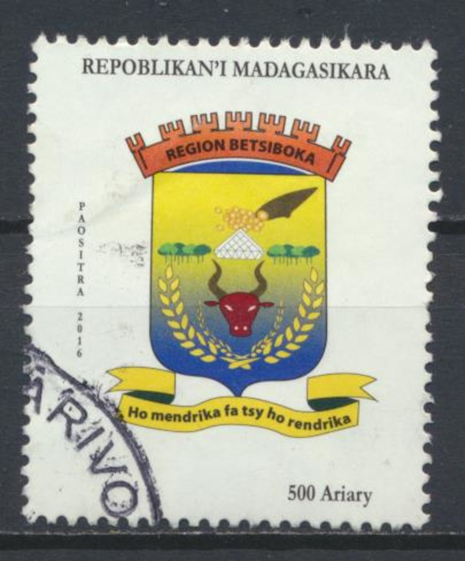 °°° MADAGASCAR - Emblems Of The Regions Of Madagascar - 2017 °°° - Madagascar (1960-...)