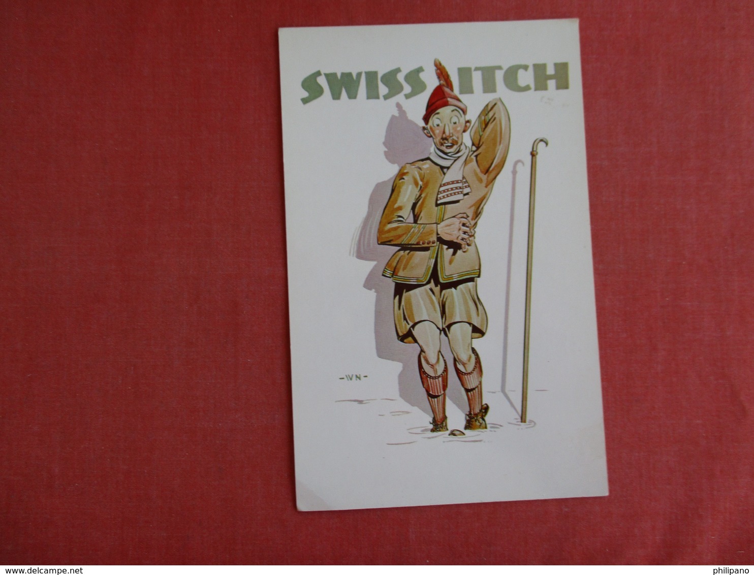 Signned- Swiss Itch        Ref 3128 - Humour