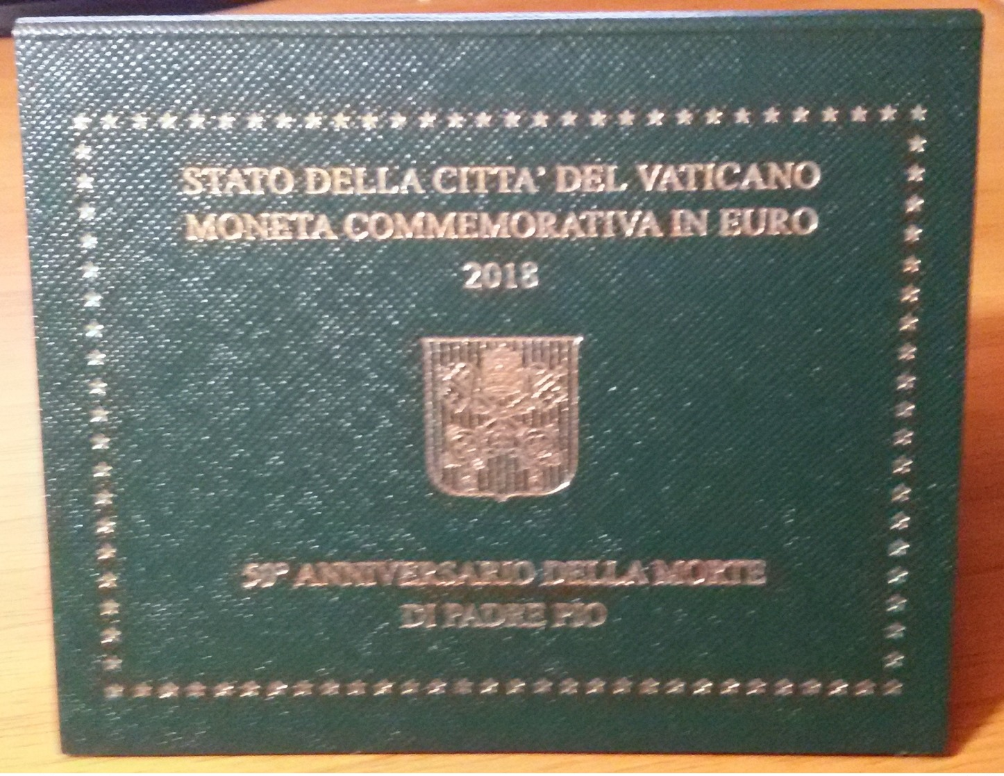 VATICANO  2018  2 Euro   Padre Pio  FDC - Vatican