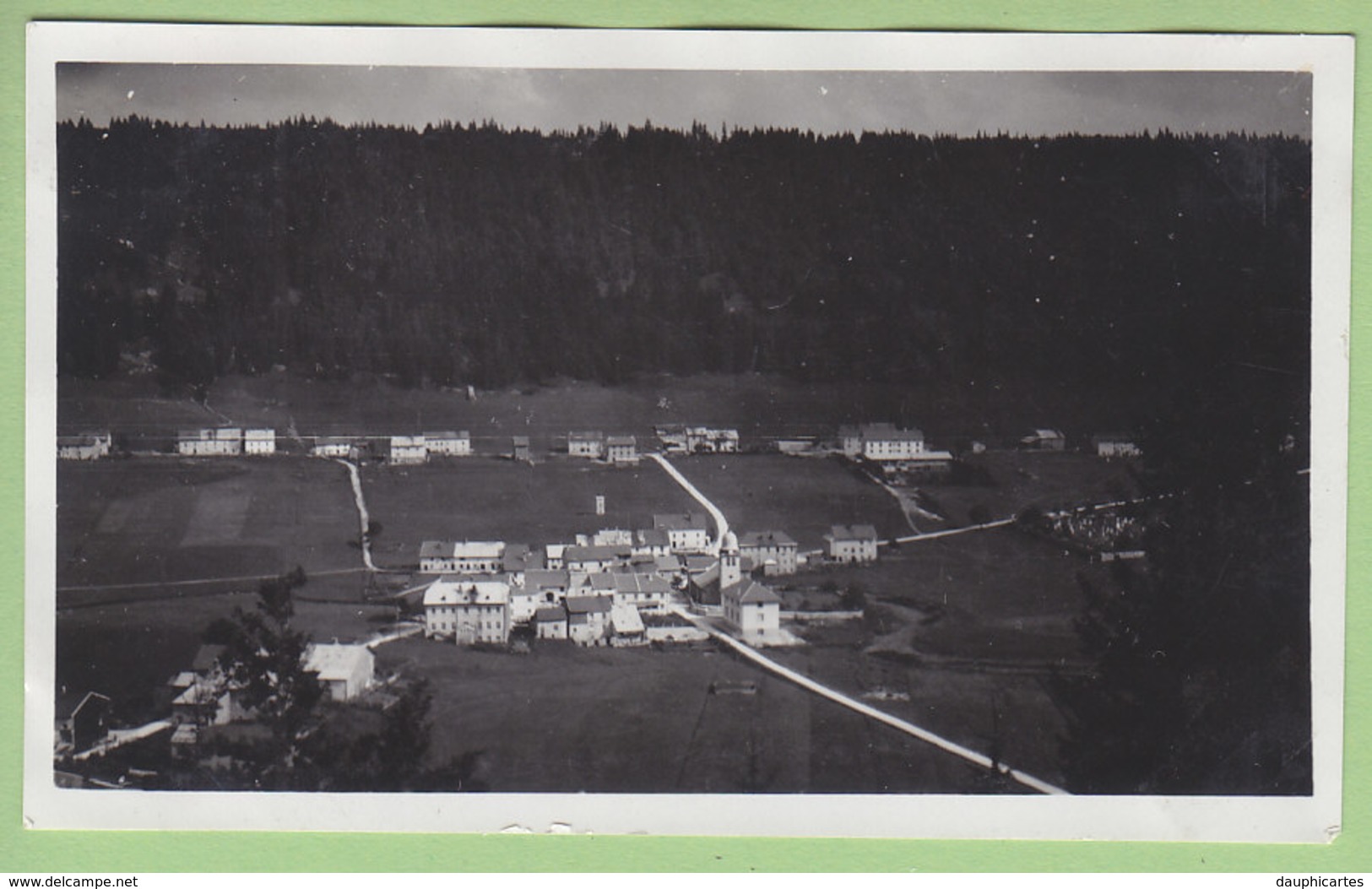 BOIS D'AMONT, Août 1933 : Vue Prise De La Forêt Du Risoux, Vue Sur Le Versant Suisse - Lieux