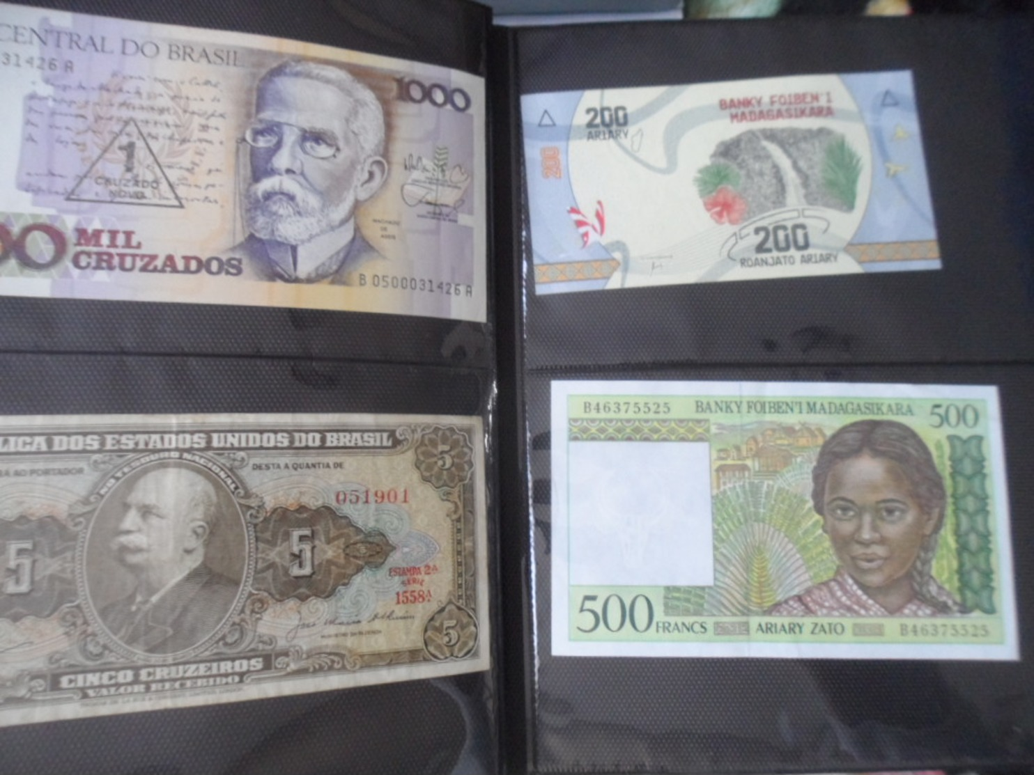 LOT BILLETS DE BANQUE MONDE 90 PCS NEUF + 55 PCS CIRCULEES/// BANKNOTES WORLD BANK 90 Pcs UNC + 55 PCS CIRCULATED