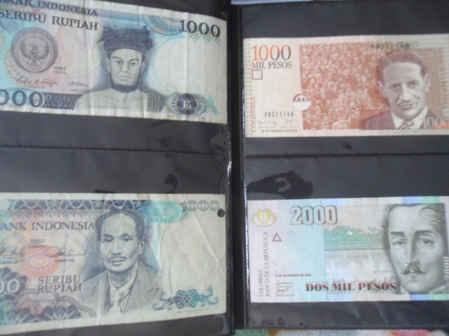 LOT BILLETS DE BANQUE MONDE 90 PCS NEUF + 55 PCS CIRCULEES/// BANKNOTES WORLD BANK 90 Pcs UNC + 55 PCS CIRCULATED