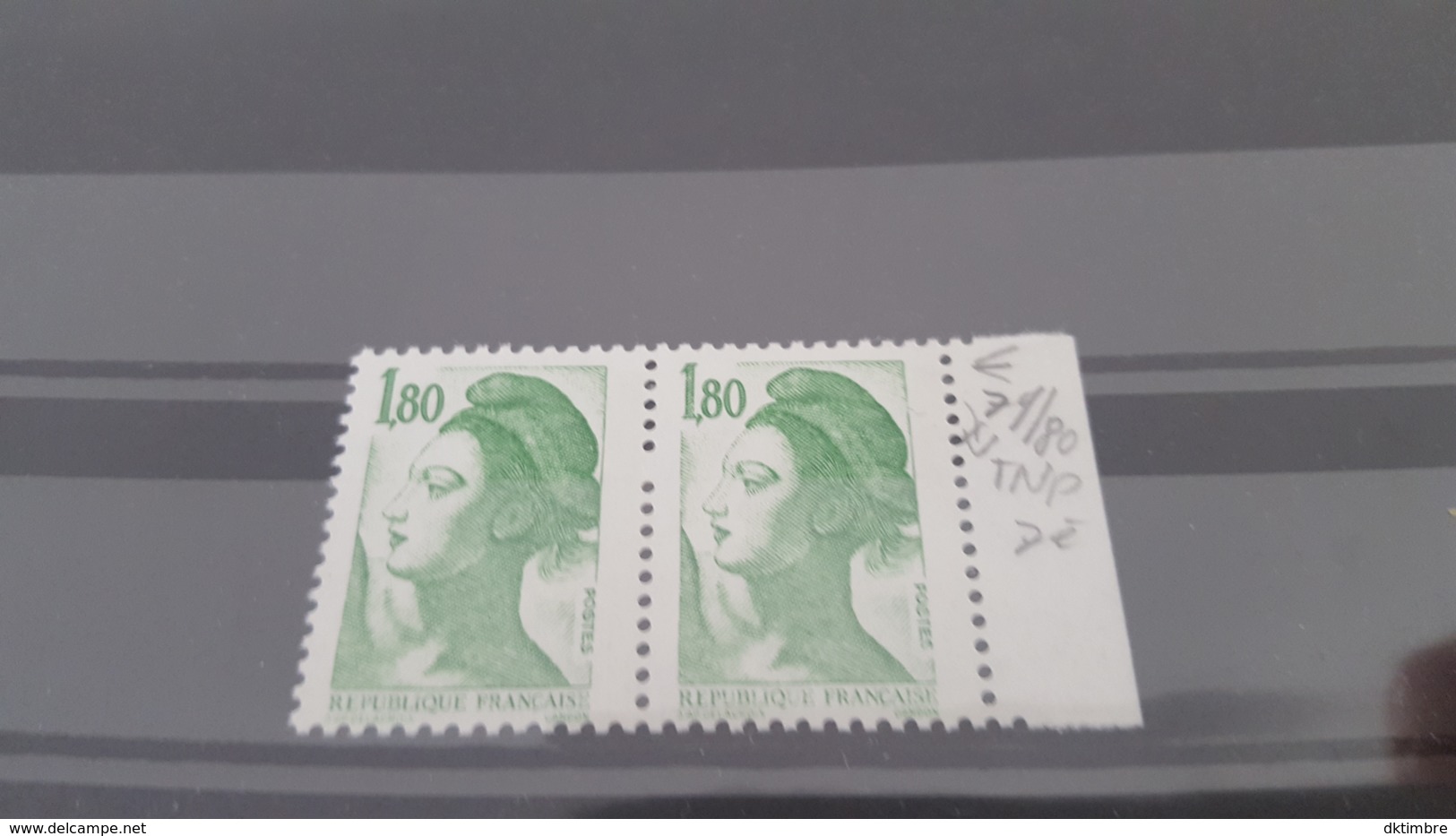 LOT 435814 TIMBRE DE FRANCE NEUF** LUXE VARIETE PERFORATION - Non Classés