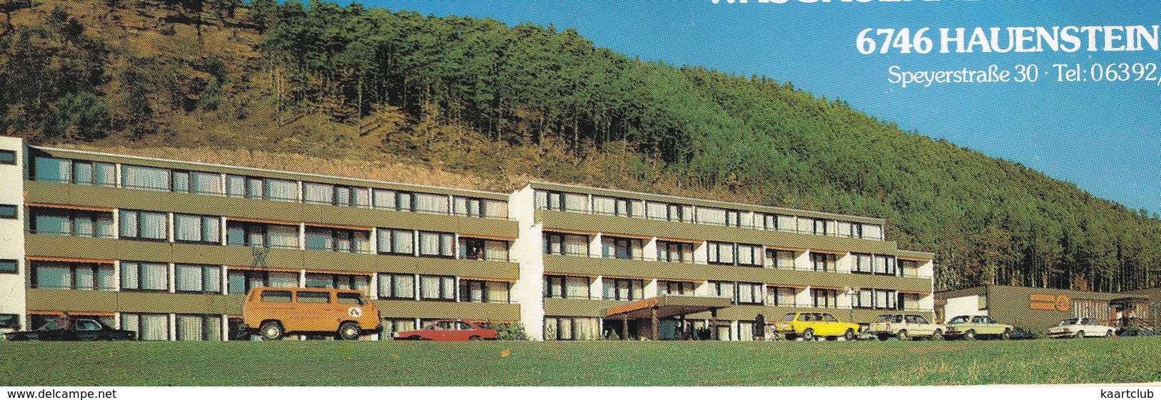 Hauenstein: VW TRANSPORTER - Hotel Wasgauland - Bundes Kegelbahn - (Pfalz) - Toerisme