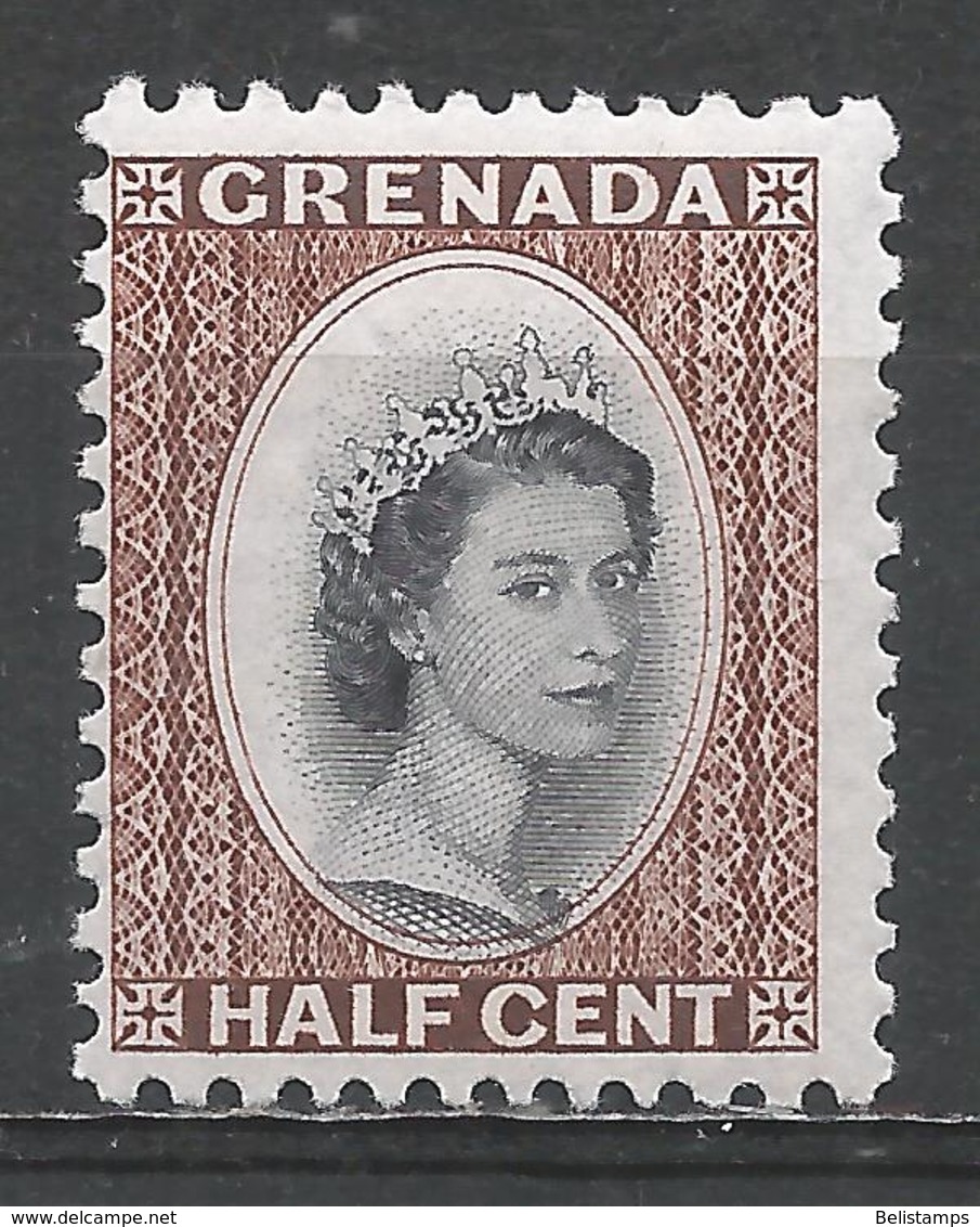 Grenada 1954. Scott #171 (M) Queen Elizabeth II * - Grenade (...-1974)