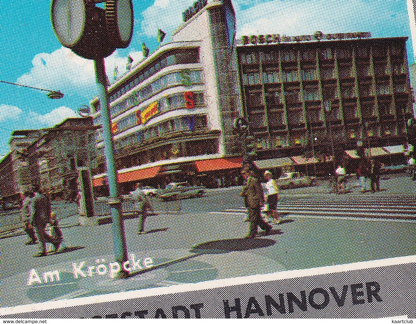 Hannover: OPEL REKORD P2 - Rathaus - MERCEDES W111, VW 1200 KÄFER/COX, FIAT 500 - Oper - FORD TAUNUS P2 - Kröpcke - Toerisme