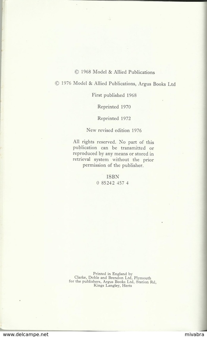 SIMPLE MODEL LOCOMOTIVE BUILDING Introducing LBSC'S TICH  3½ In. Gauge : New Revised Edition 1976 - English