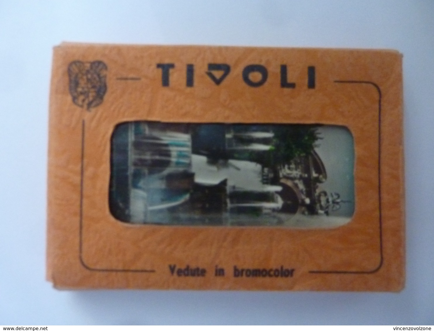 Pieghevole A Soffietto "TIVOLI Vedute In Bromcolor" Poligrafico Altercocca, Terni Anni '50 - Dépliants Turistici