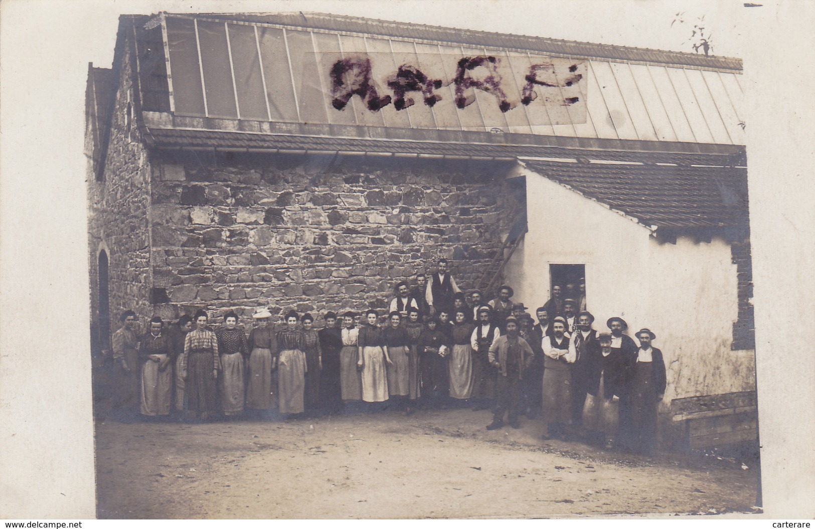 CARTE PHOTO,22,COTE D'ARMOR,PENVENAN,TEINTURERIE,RARE - Penvénan