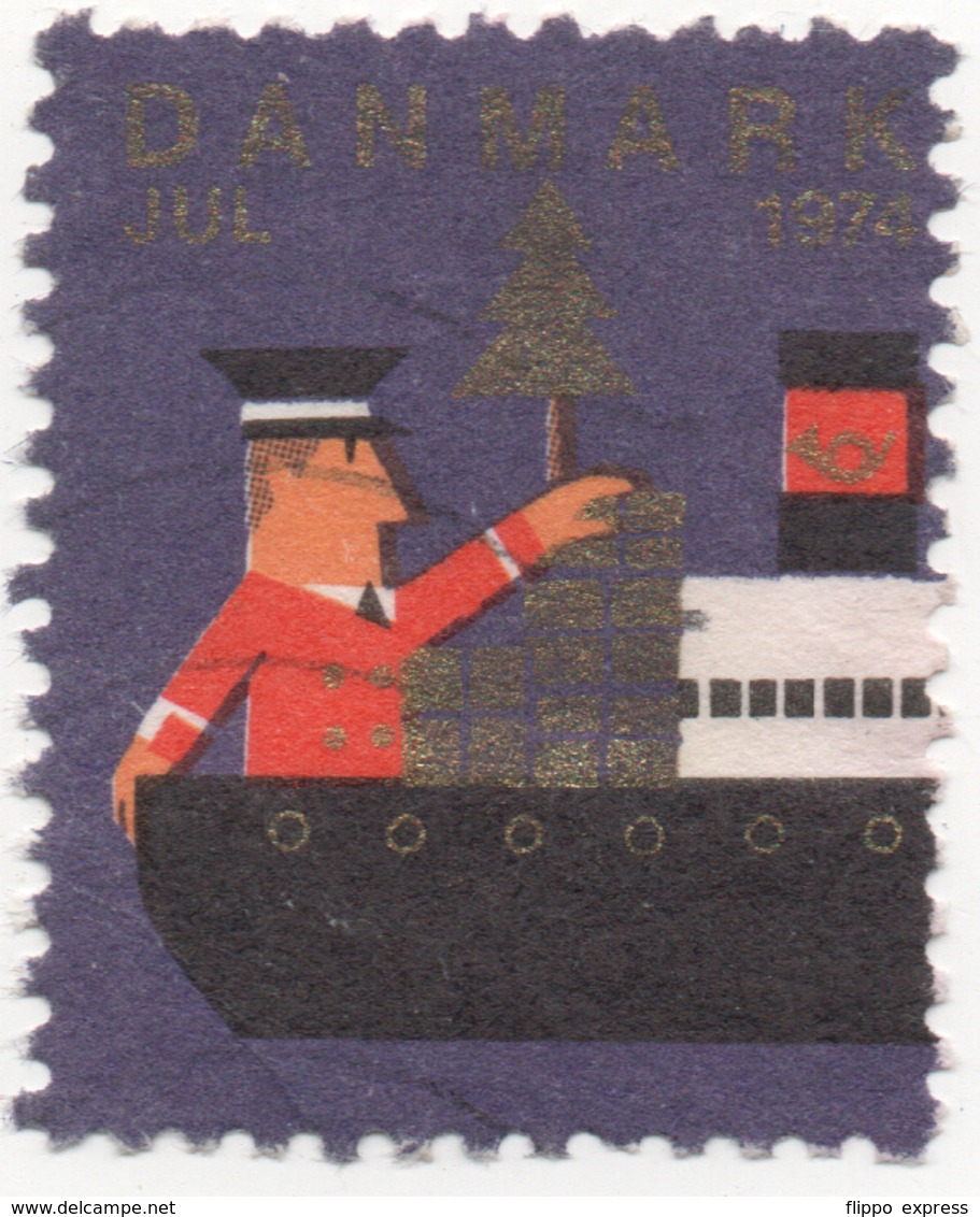 Denmark 1974, Julemaerke, Christmas Stamp, Vignet, Poster Stamp - Andere & Zonder Classificatie