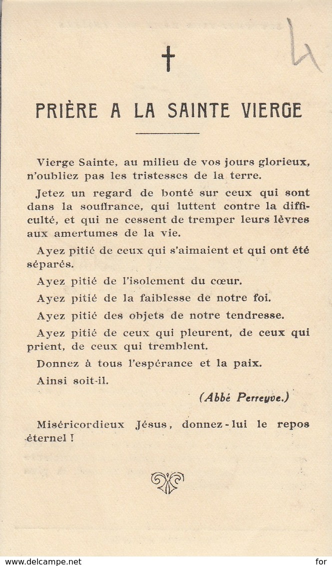 Généalogie : Faire-part Décés - Carte Mortuaire - J. AUVOLAT 1949 ( Charlieu ) - Obituary Notices