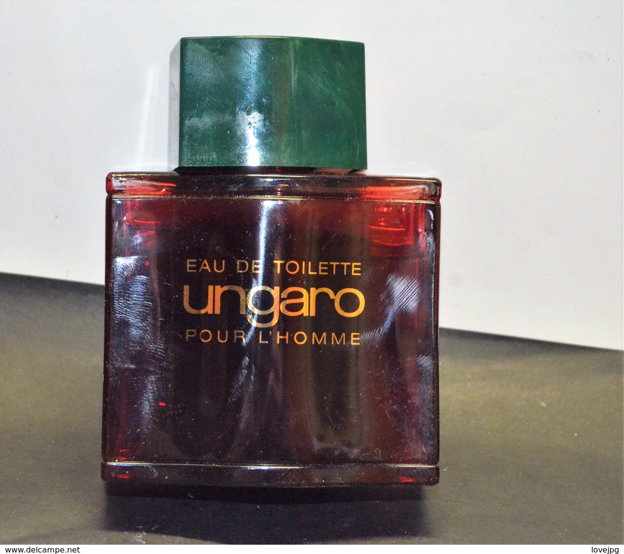 Flacon Eau De Toilette Ungaro Pour L'homme 75 Ml Entamé Quasiment Plein - Non Classés