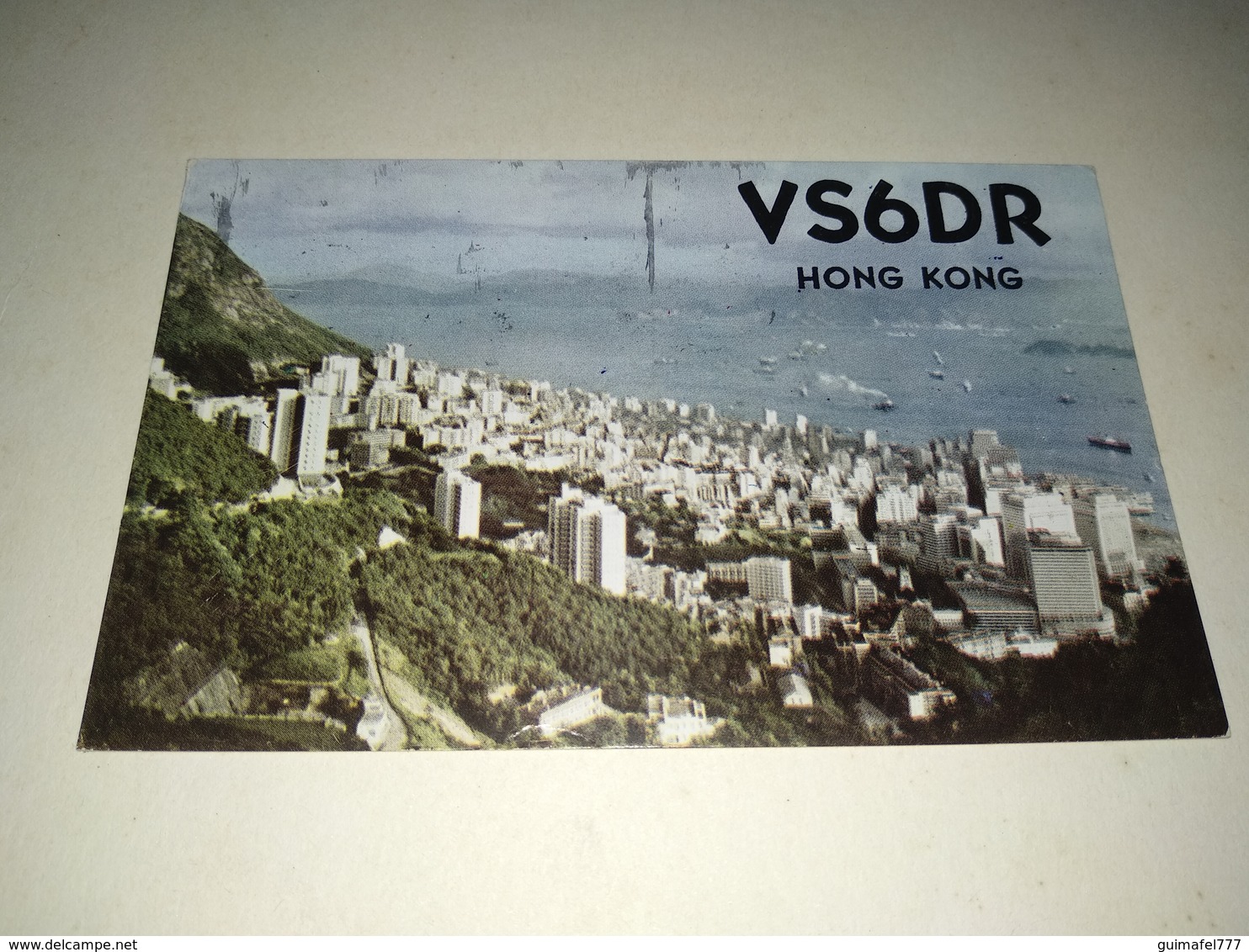 Postal, Postcard, Radio  - "Hong Kong ,1968 - Radio Amateur