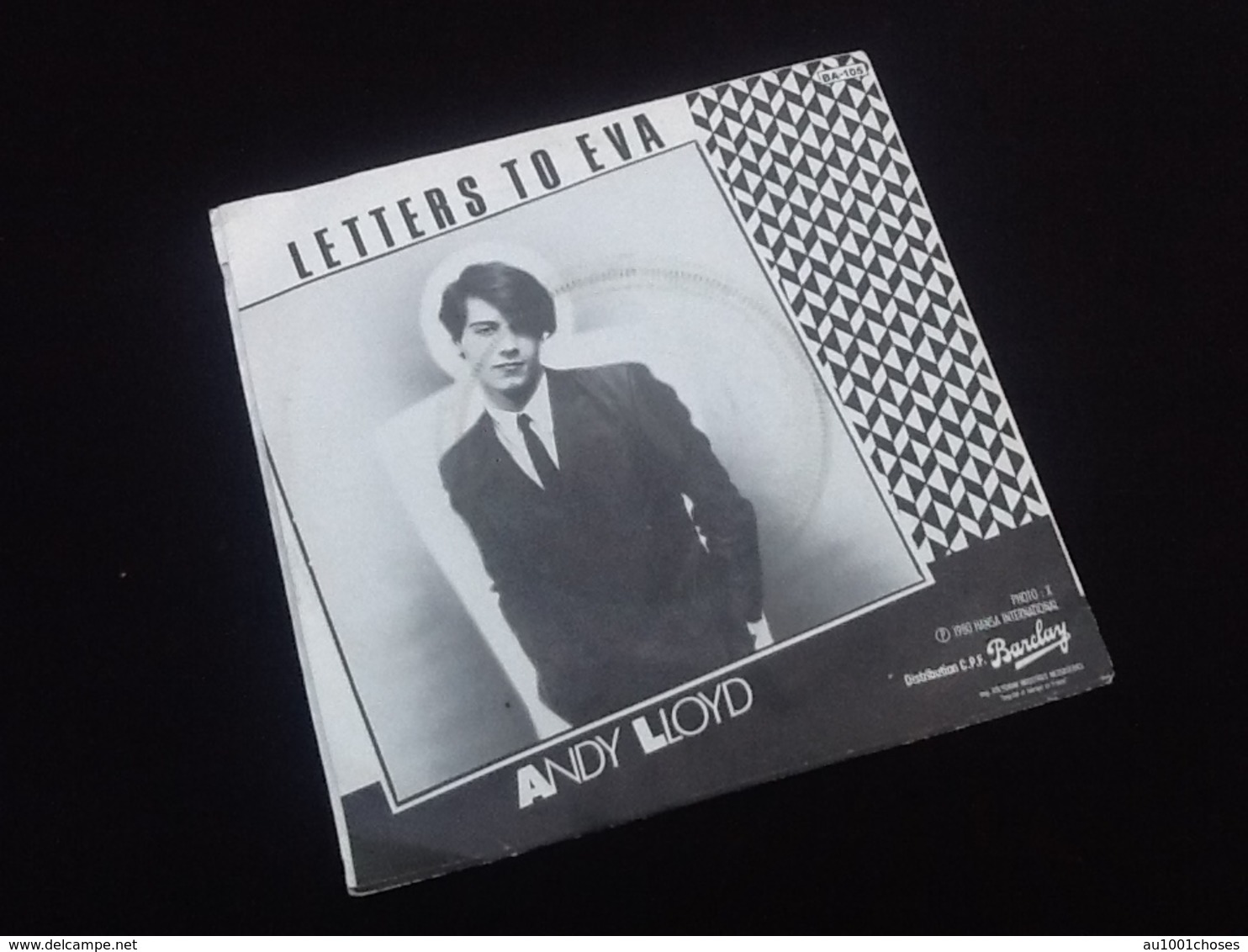 Vinyle 45 Tours Andy Lloyd  Living In America (1980) - Rock