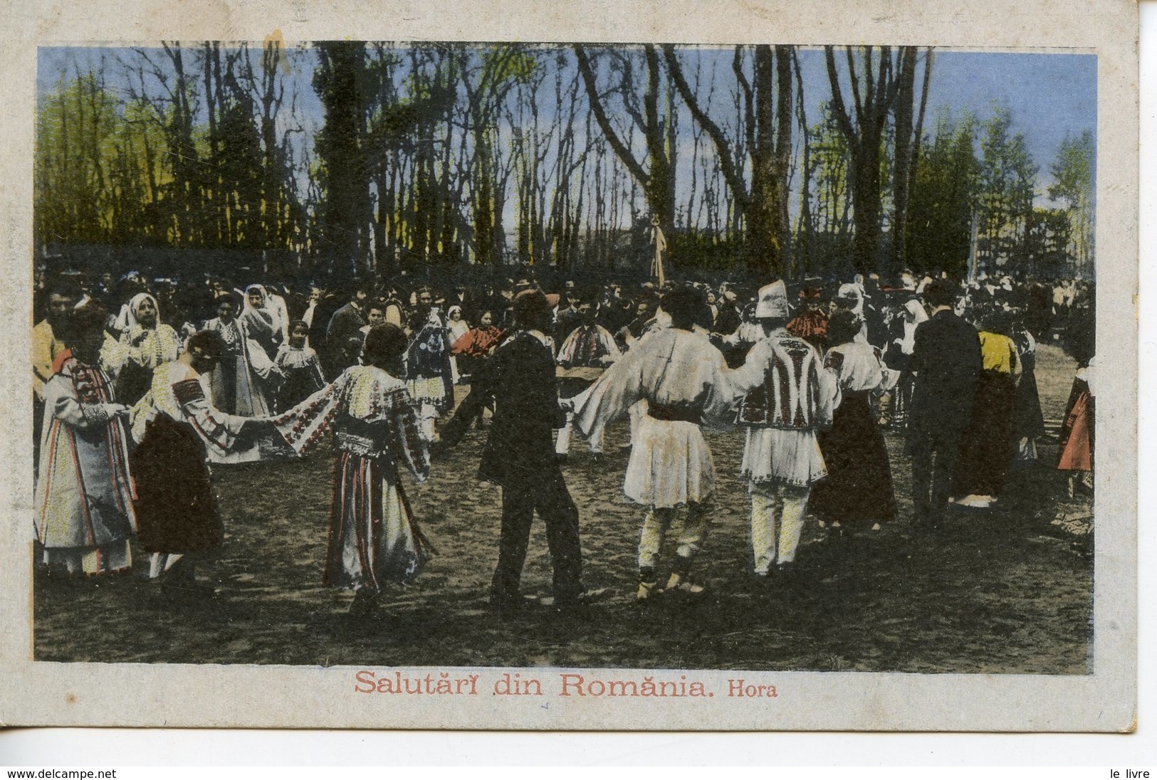 328. CPA ROUMANIE. SALUTARI DIN ROMANIA 1919 - Romania