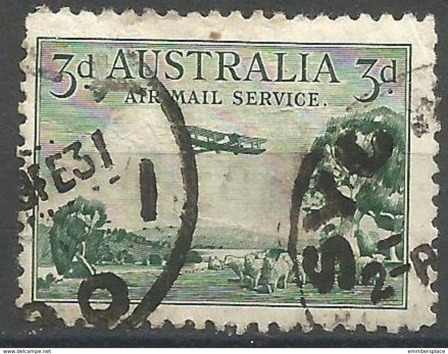 Australia - 1929 De Haviland Airplane Used   SG 115  Sc C1 - Used Stamps