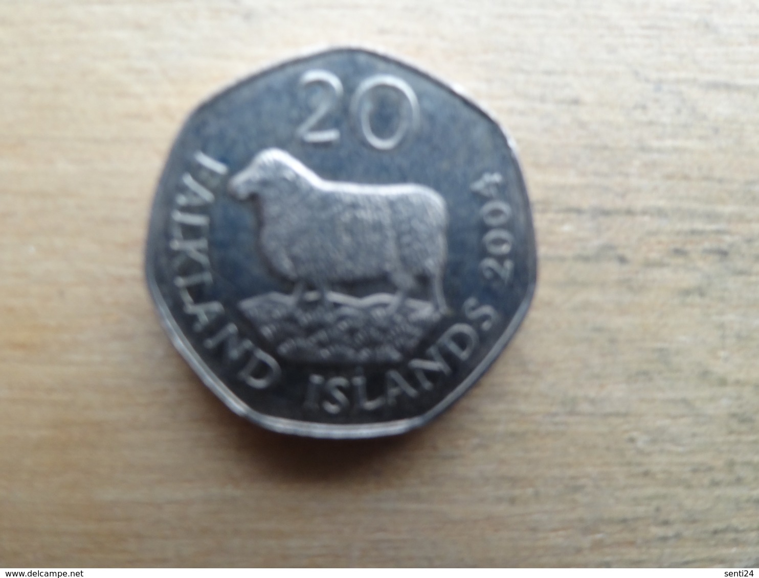 Falkland  20  Pence  2004  Km 134 - Falkland