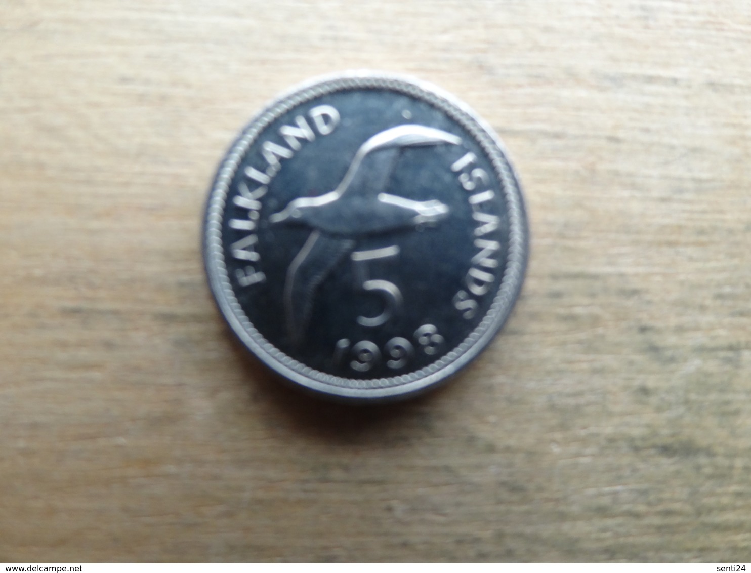 Falkland  5  Pence  1998  Km 4.2 - Falkland