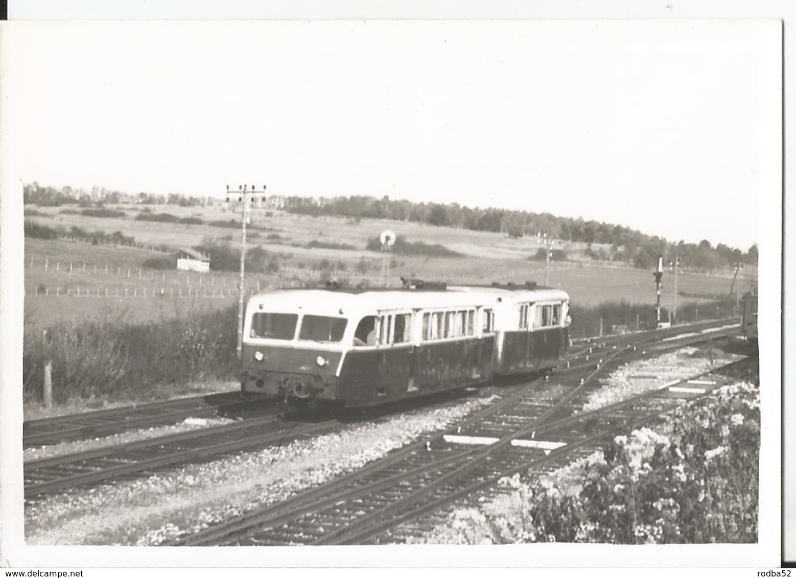 Photo - Train - Autorail - Ligne Vesoul Gray ?? à Identifier - Trains