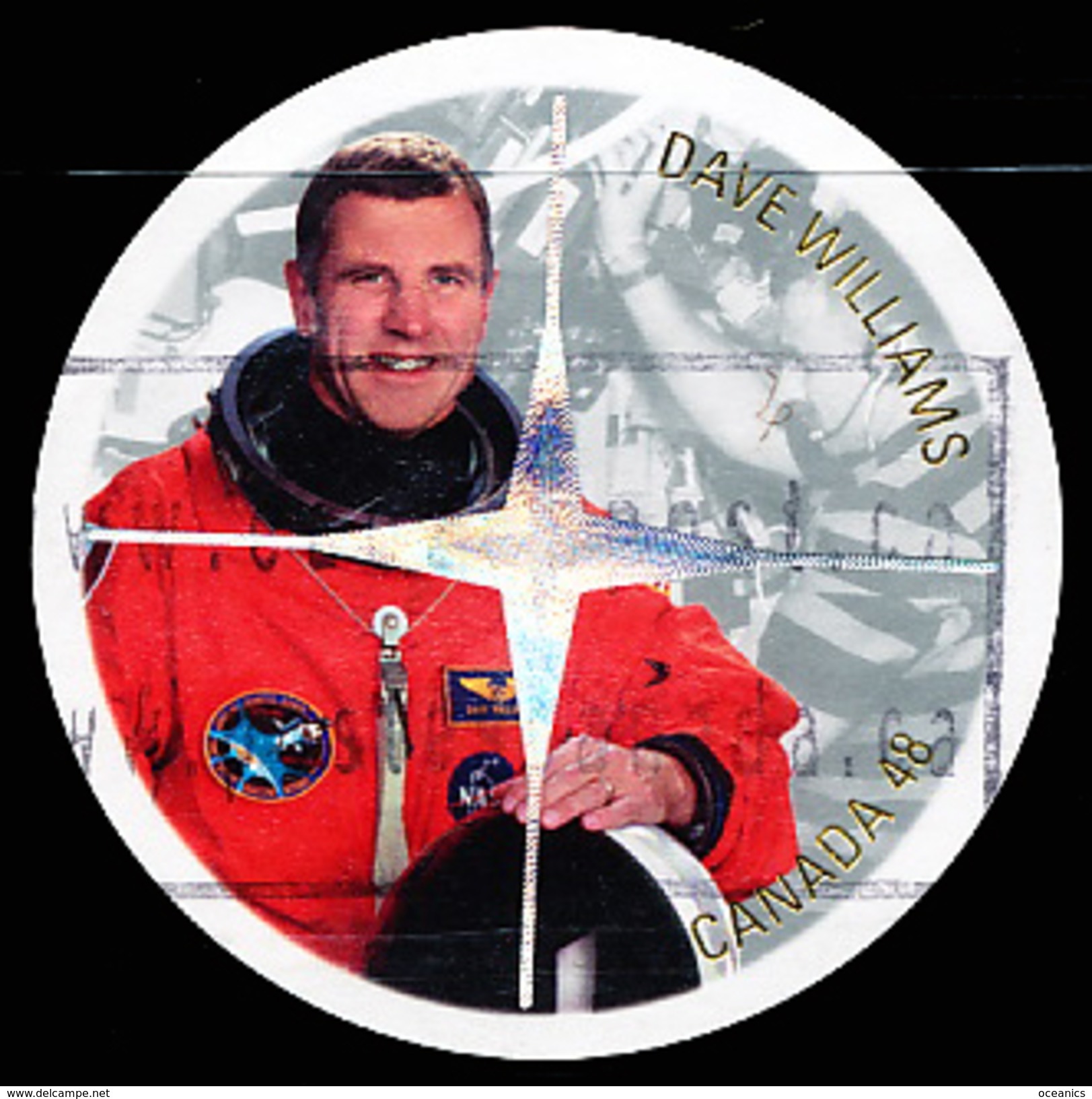 Canada (Scott No.1999g - Astronautes Canadiens / Canadian Astronauts) (o) - Oblitérés
