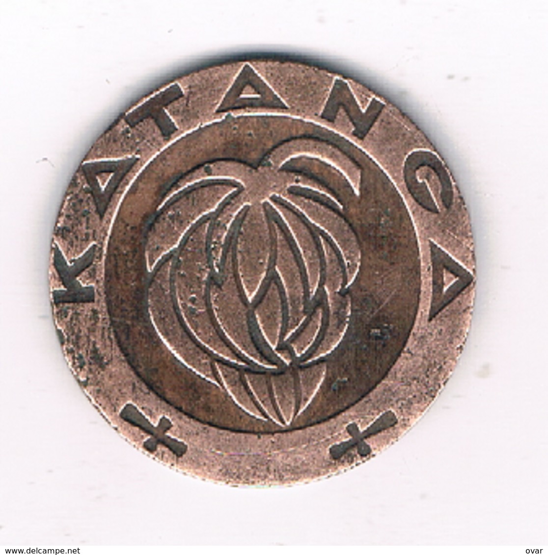 1 FRANC 1961 KATANGA CONGO /0394/ - Katanga