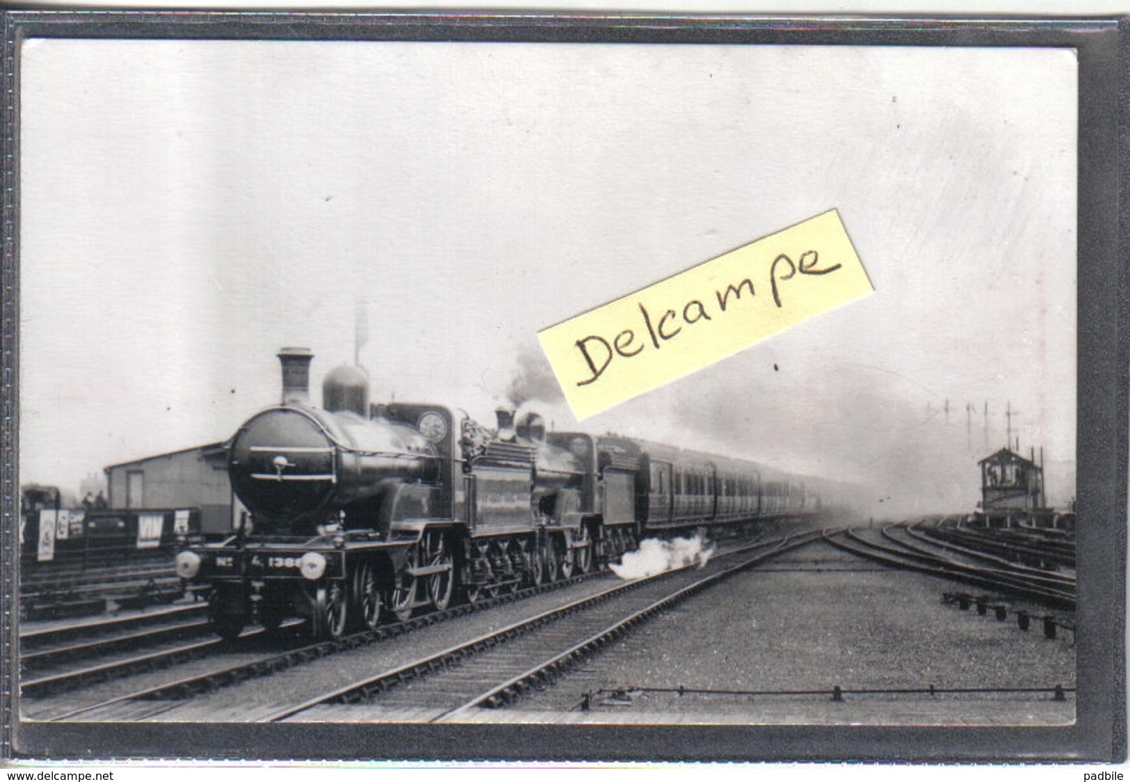 Photographie Originale  Train  Très Beau Plan - Trains