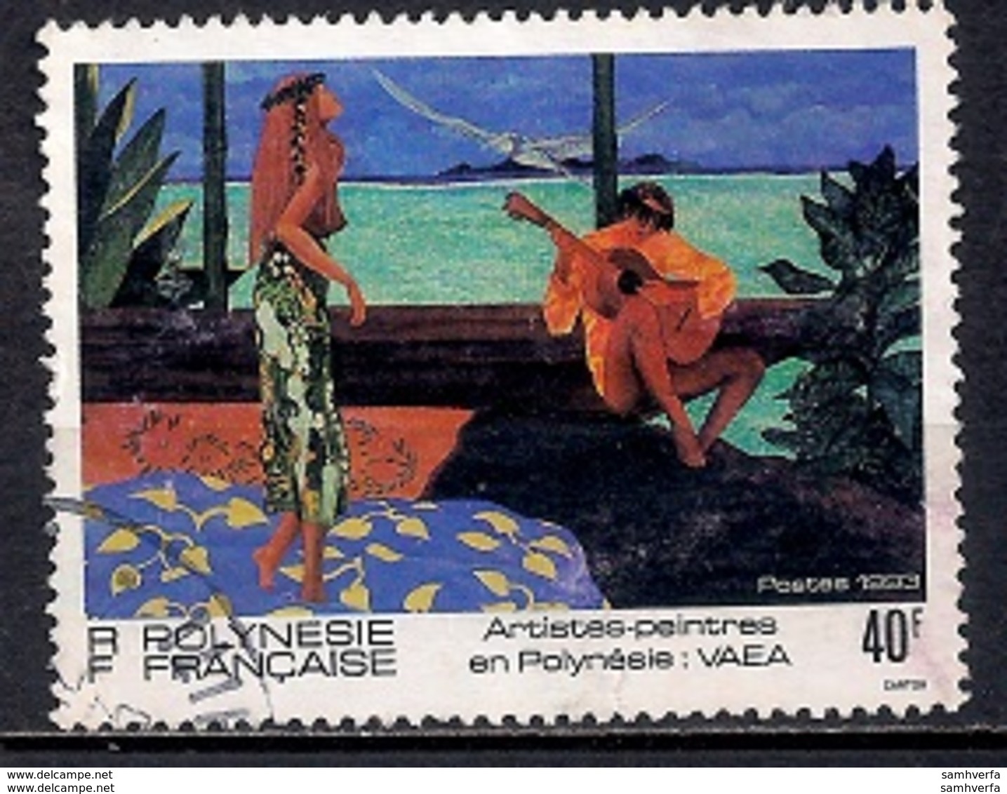 French Polynesia 1993 - Artists In Polynesia - Usados