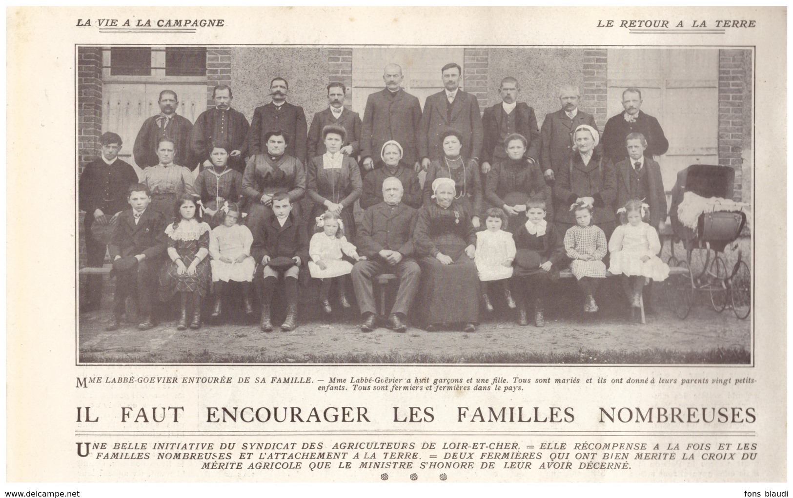 1913 - Rahart (Loir-et-Cher) - Famille Labbé-Goëvier - FRANCO DE PORT - Non Classés
