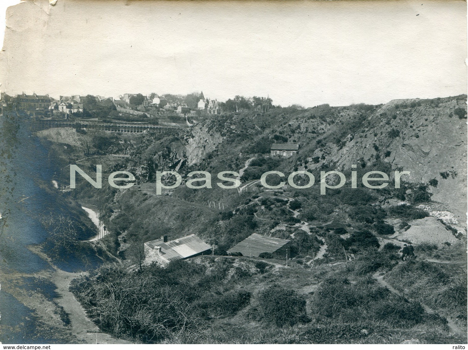 SAINT BRIEUC Vallée Du Gouédic Vers 1920 Par R. BINET Côtes-d'Armor 22 Bretagne - Lieux