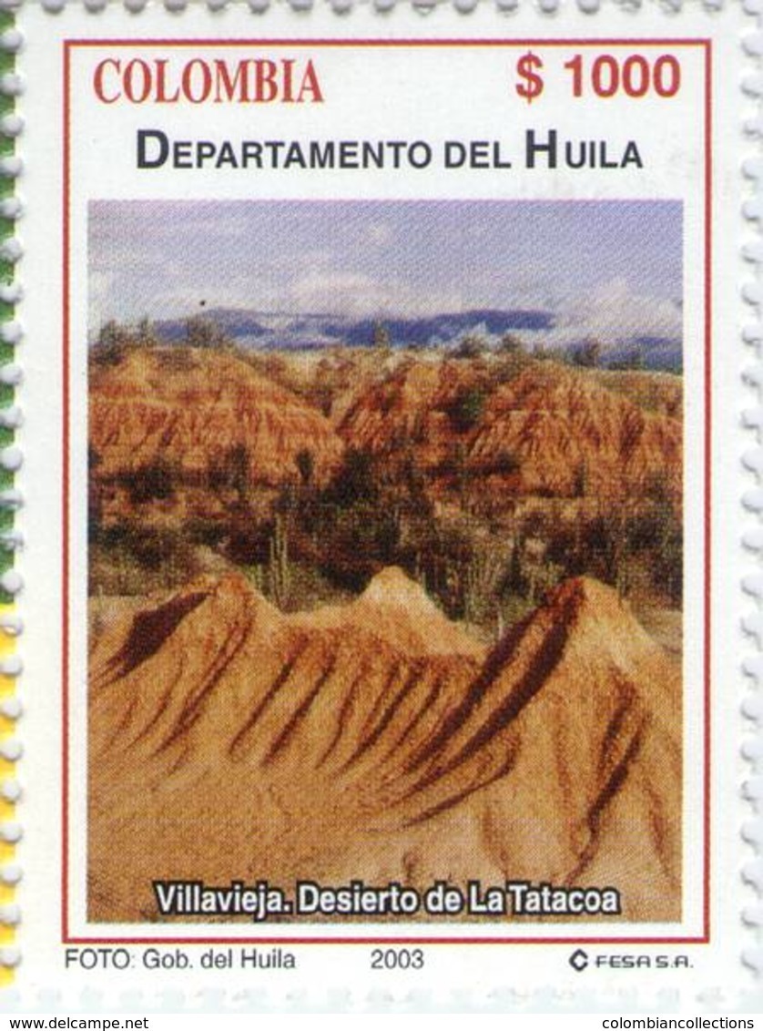 Lote 19r1, Colombia, 2003, Departamento De Huila, Desierto De La Tatacoa, Desert - Colombia