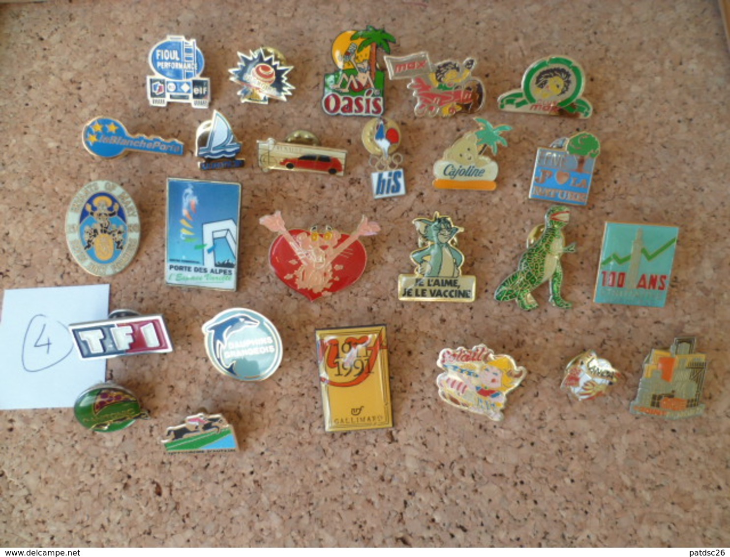 LOT DE 25 PIN'S  ( Lot N° 4 ) - Lots