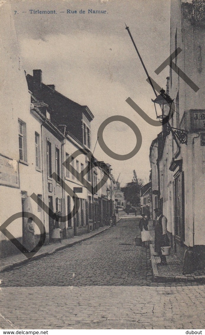 Postkaart - Carte Postale TIENEN/Tirlemont Rue De Namur - Naamsestraat (Bostsestraat) 1910 (K8) - Tienen