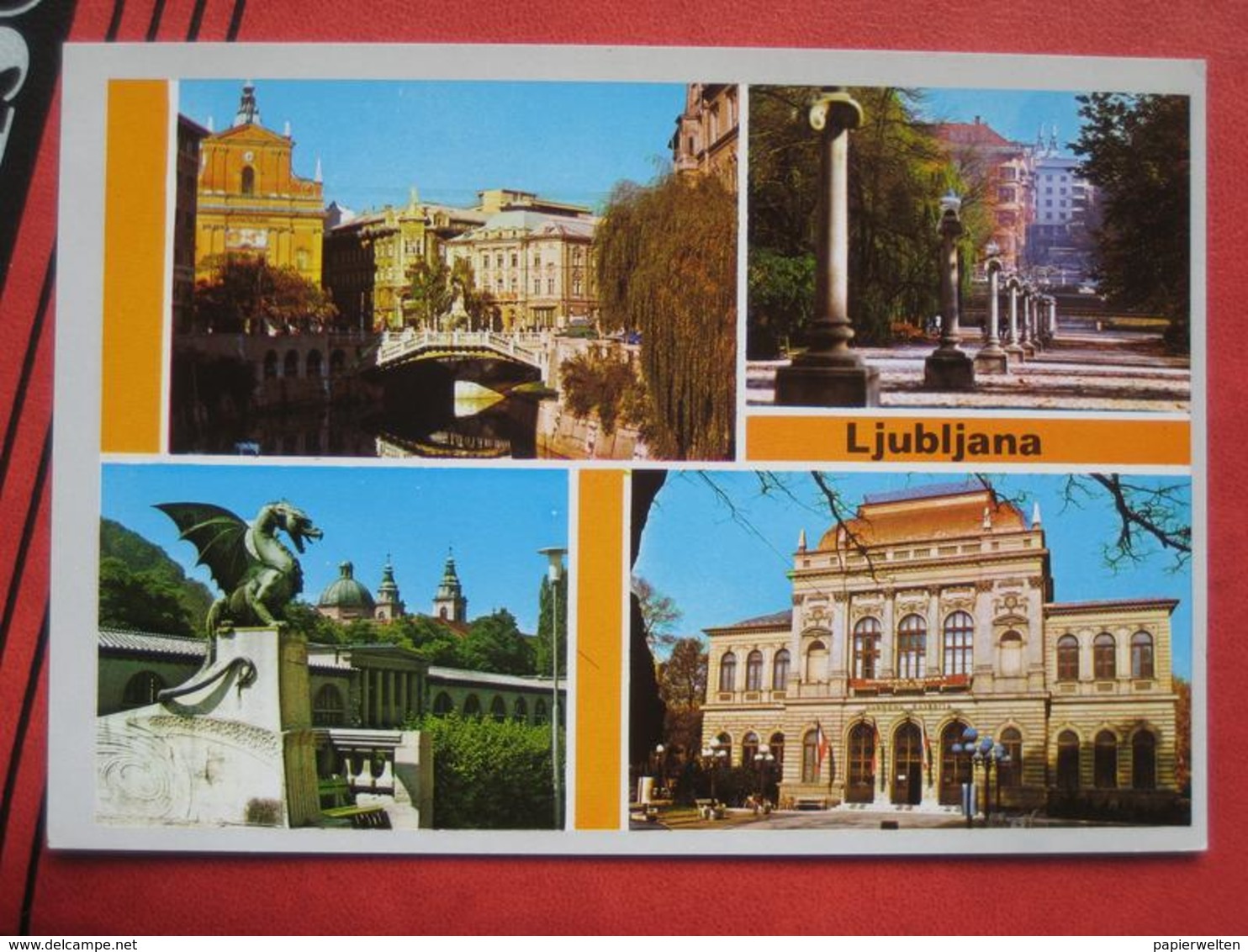 Ljubljana / Laibach - Mehrbildkarte - Slowenien