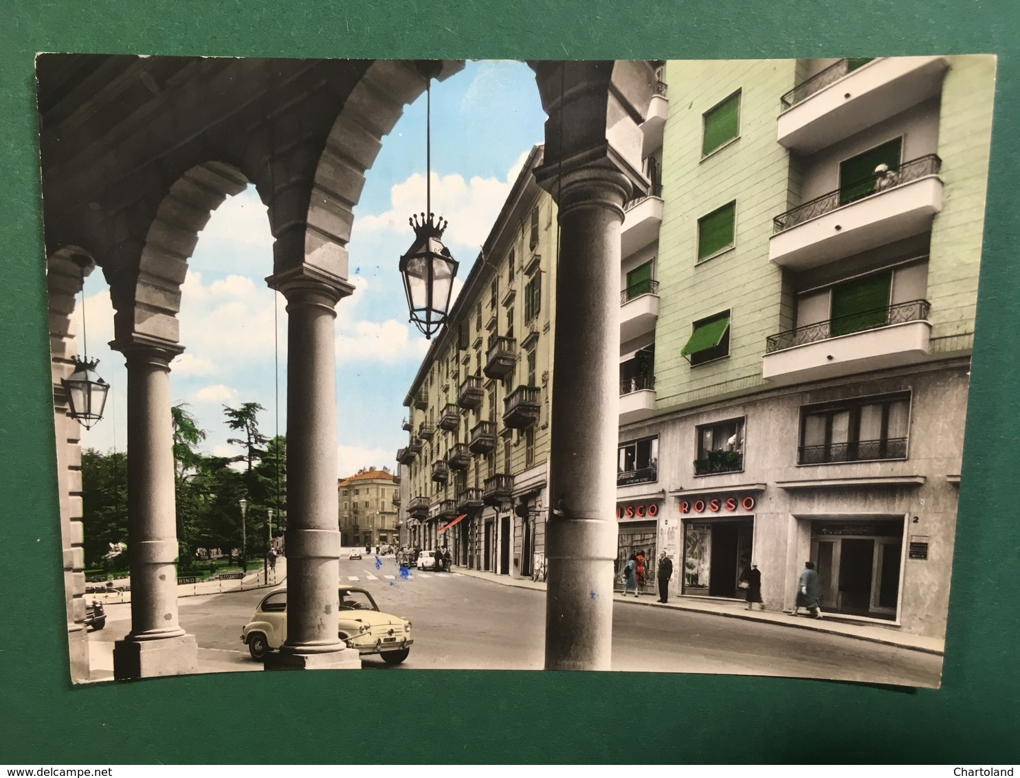 Cartolina Acqui Terme - Via Giulio Monteverdi - 1962 - Alessandria