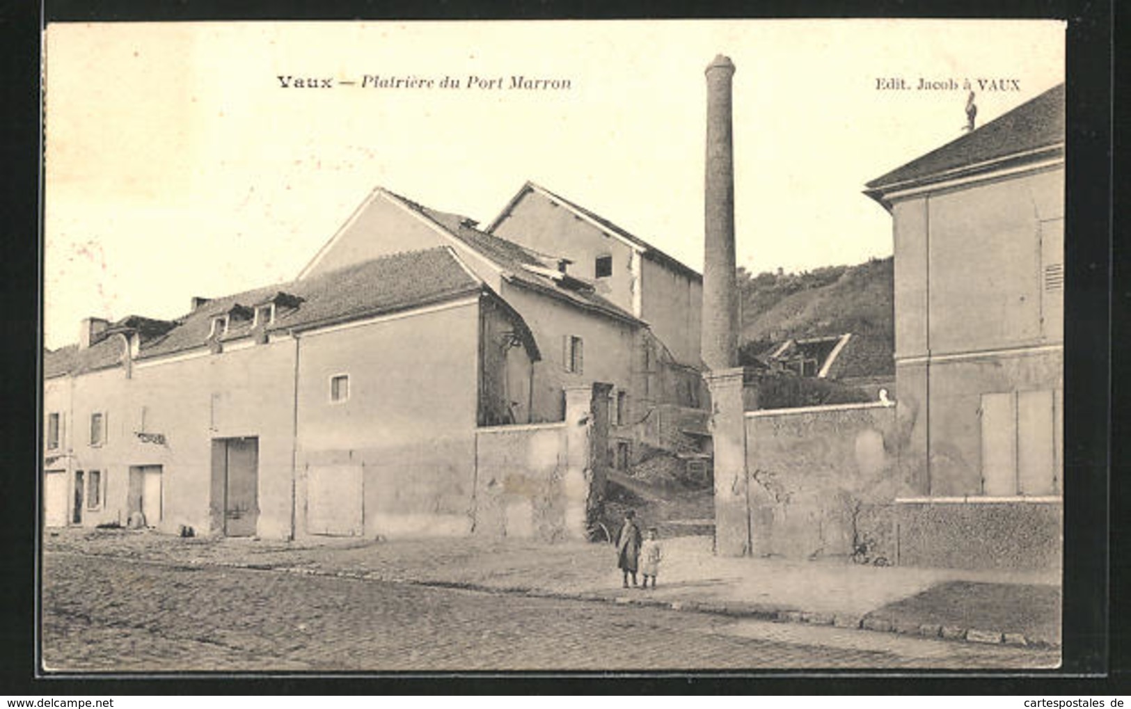 CPA Vaux, Platriere Du Port Marron - Altri & Non Classificati