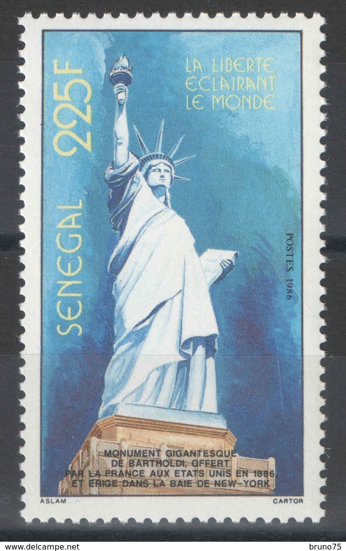 Sénégal - YT 684 ** - 1986 - Statue De La Liberté - Sénégal (1960-...)