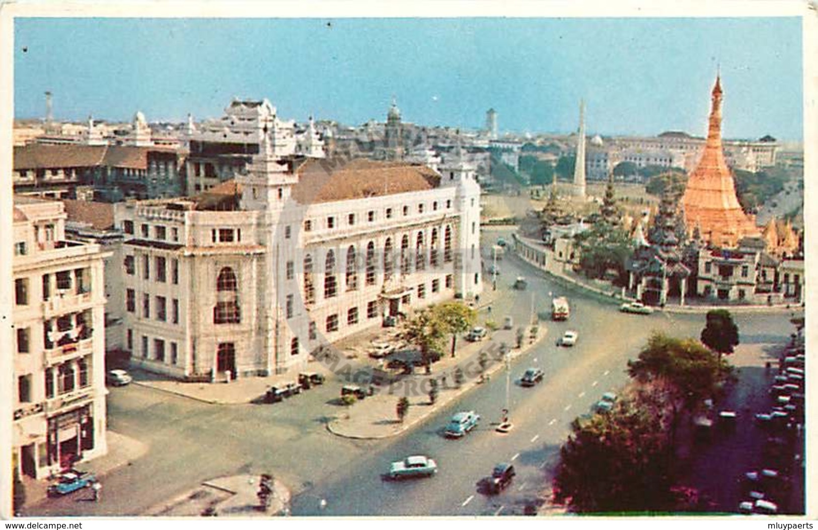 /!\ 8920 - CPA/CPSM - Myanmar - Birmanie : Rangoon : Sule Pagoda Road - Myanmar (Burma)