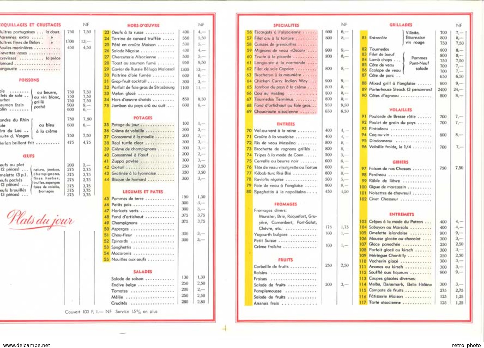 Menu Dépliant Restaurant Terminus Gruber ( Strasbourg ? ), Signé D'après Lurçat - Menus