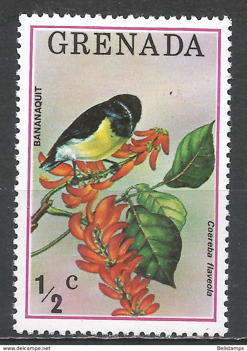 Grenada 1976. Scott #692 (MNH) Bird, Bananaquit - Grenada (1974-...)