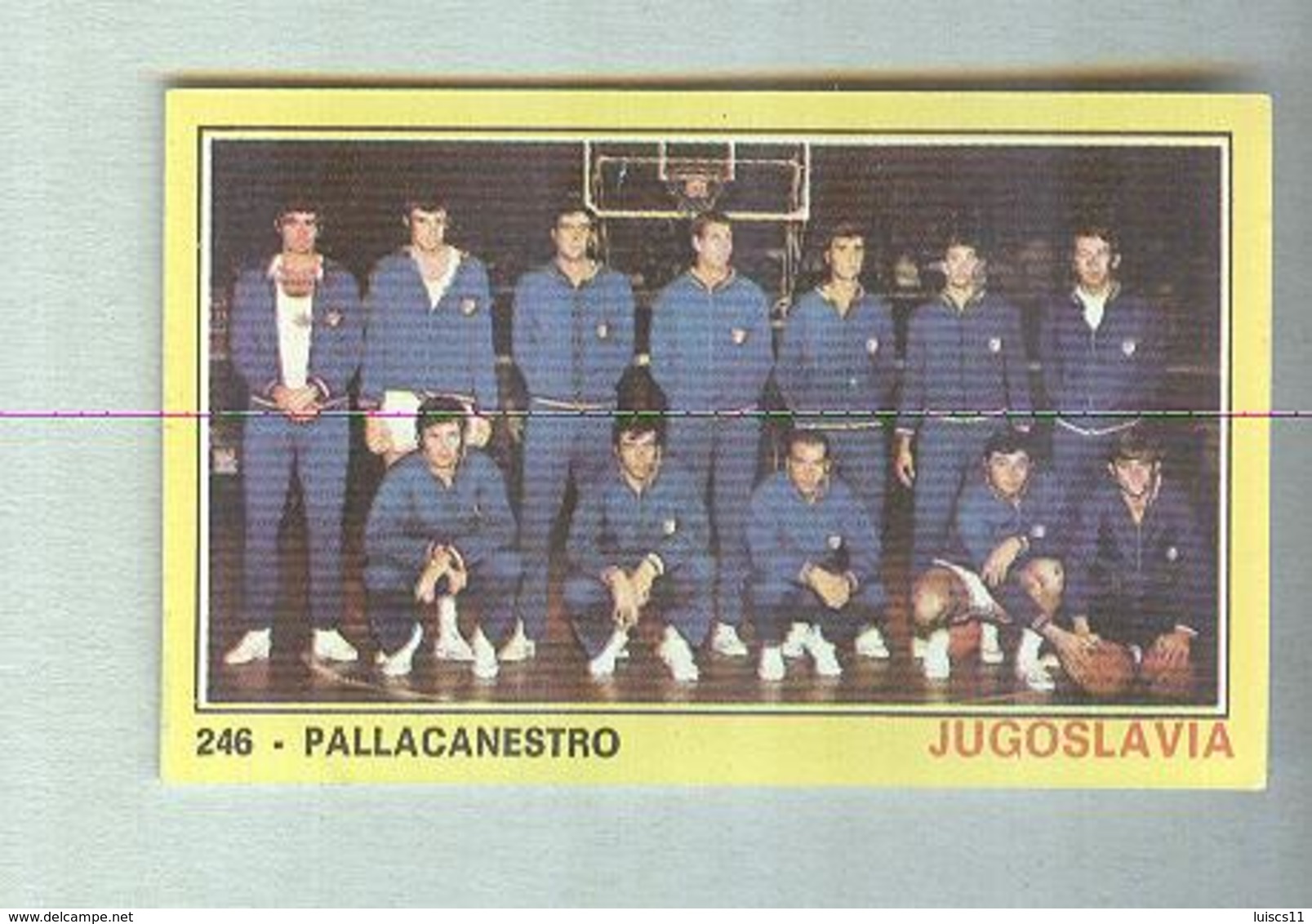 JUGOSLAVIA..TEAM....PALLACANESTRO....VOLLEY BALL...BASKET - Trading Cards