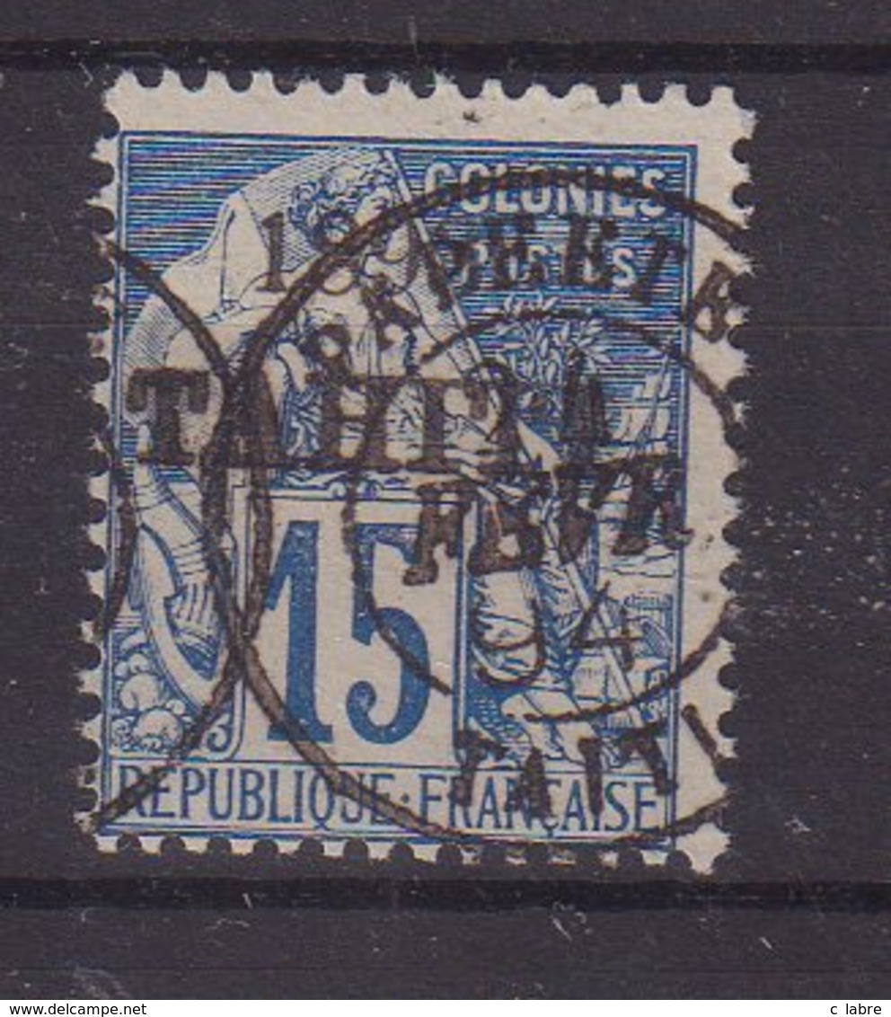 TAHITI : N° 24 . OBL . TB . 1893 . - Oblitérés