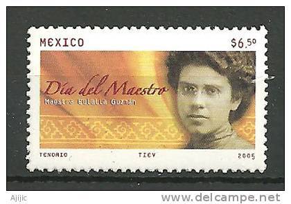 Mexique. Ecrivain Eulalia Guzman. 1 T-p Neuf ** #  2103 - Mexique