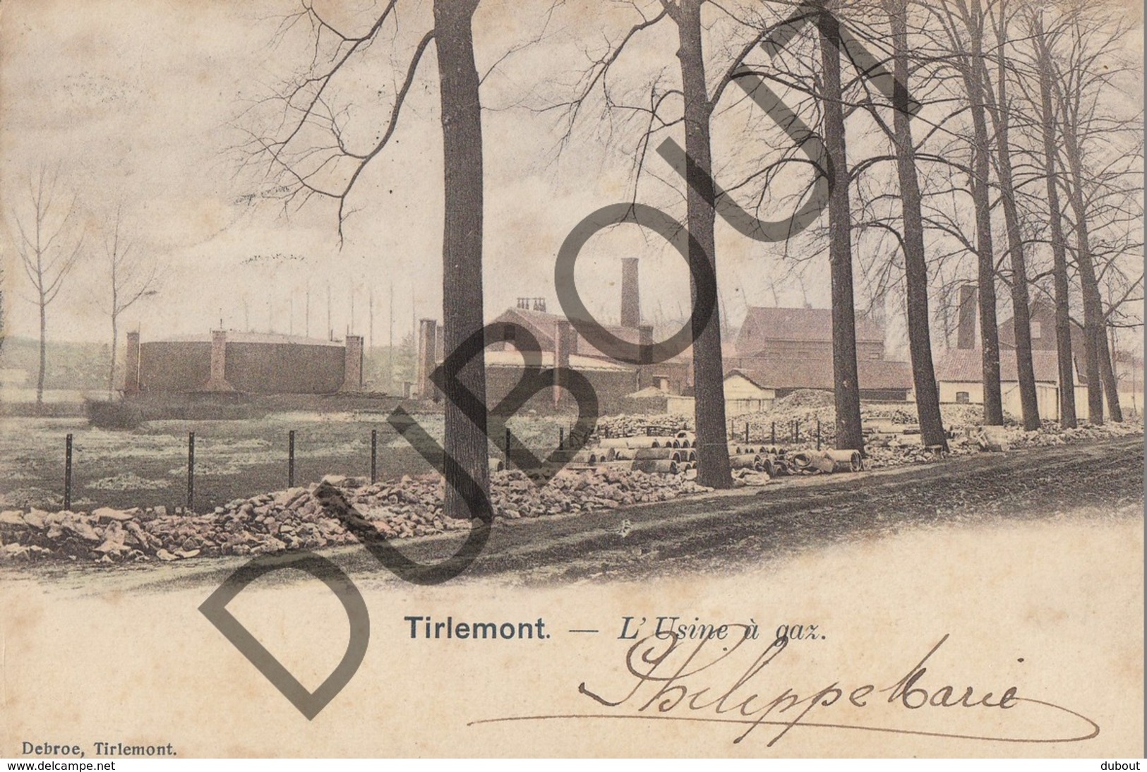 Postkaart - Carte Postale TIENEN/Tirlemont L'Usine à Gaz - Gasfabriek (K17) - Tienen