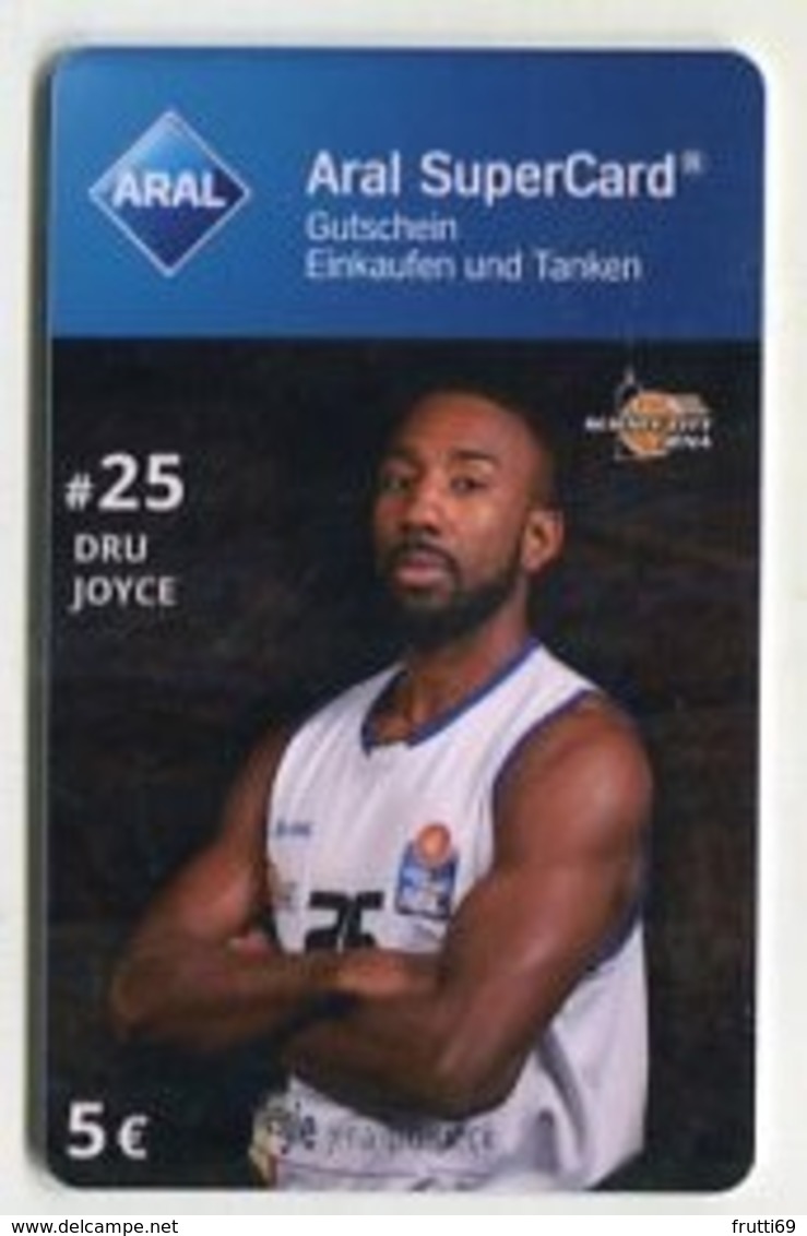 37782  Aral Super Card  - Basketball - Science City Jena - Dru Joyce - Gift Cards